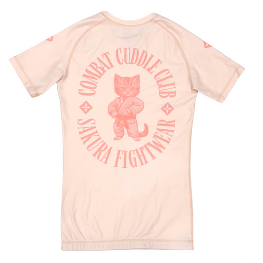 Combat Cuddle Club Kitten Short Sleeve Rash Guard
