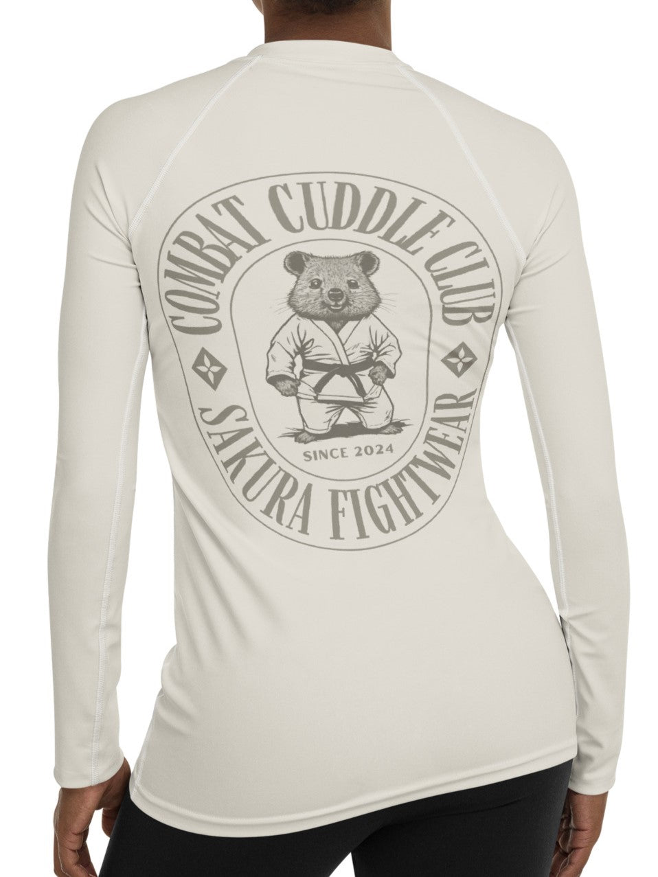 Cuddle Combat Quokka Long Sleeve Rash Guard