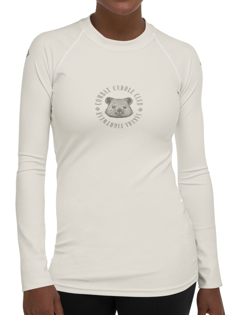 Cuddle Combat Quokka Long Sleeve Rash Guard