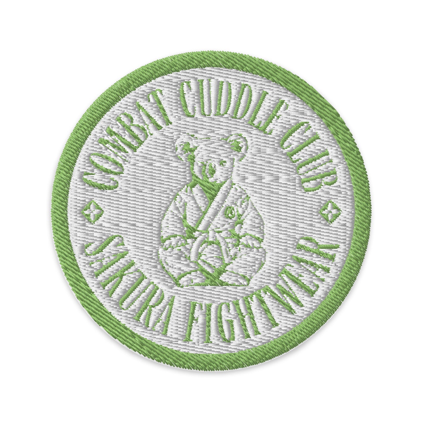 Combat Cuddle Club Embroidered Gi Patches