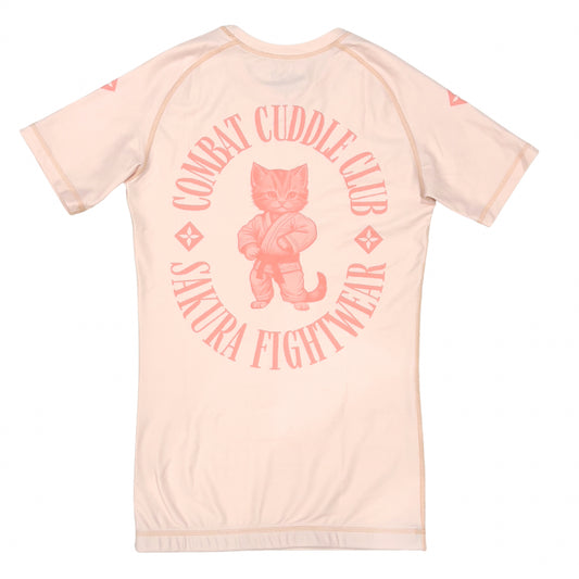 Combat Cuddle Club Kitten Short Sleeve Rash Guard