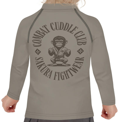 Combat Cuddle Club Monkey Kids Rash Guard