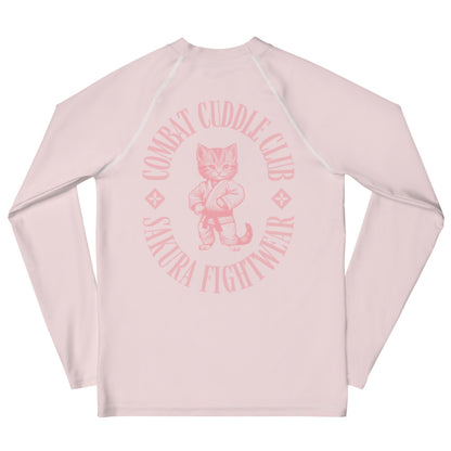 Combat Cuddle Club Kitten Youth Rash Guard