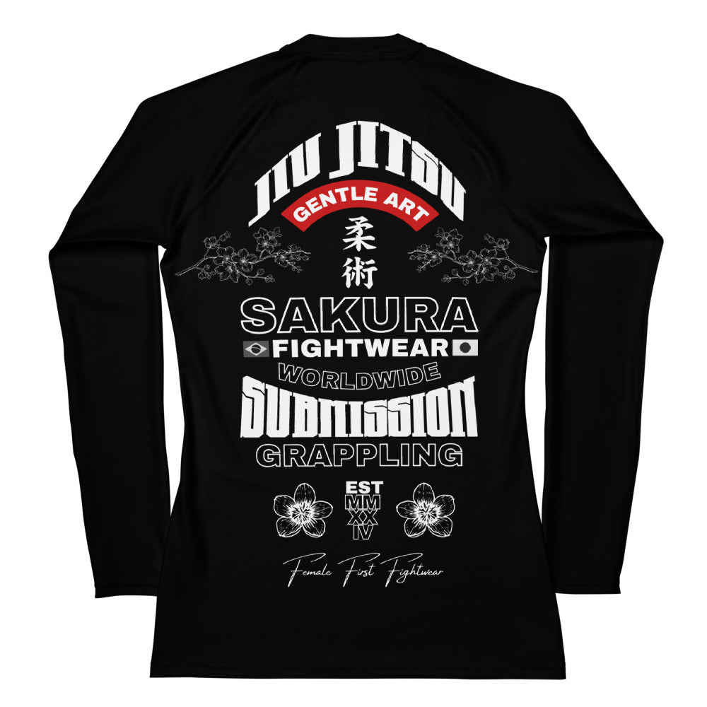 Women's Adept Long Sleeve Jiu Jitsu Rash Guard