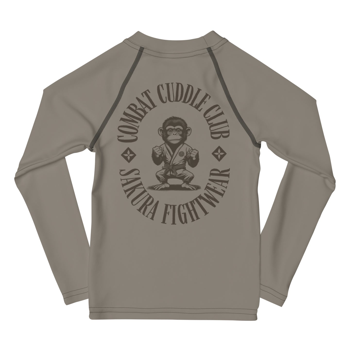 Combat Cuddle Club Monkey Kids Rash Guard