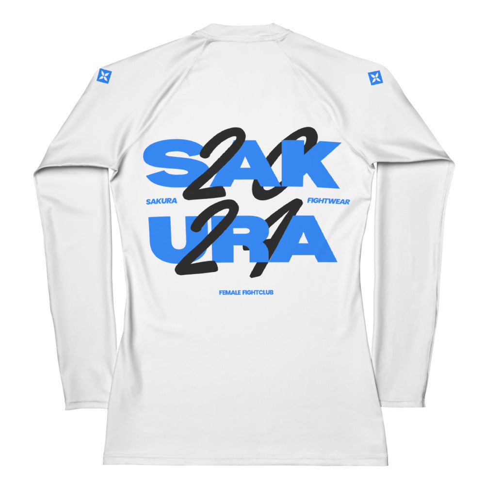 Sakura Athletic Long Sleeve Rash Guard