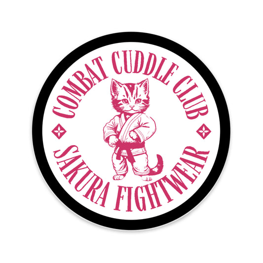 Combat Cuddle Club Embroidered Gi Patches