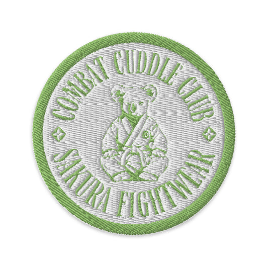 Combat Cuddle Club Embroidered Gi Patches
